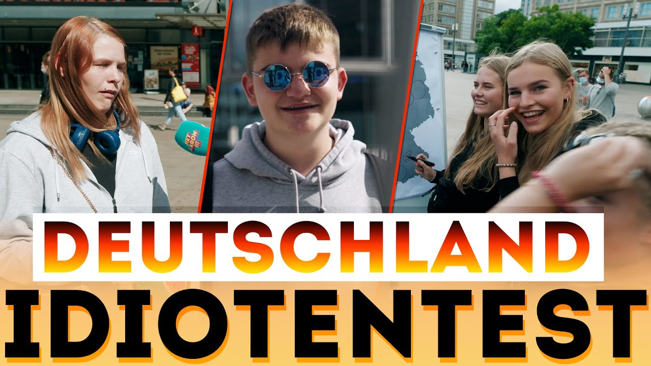 Wo ist die Ostsee ? | DEUTSCHLAND-IDIOTENTEST