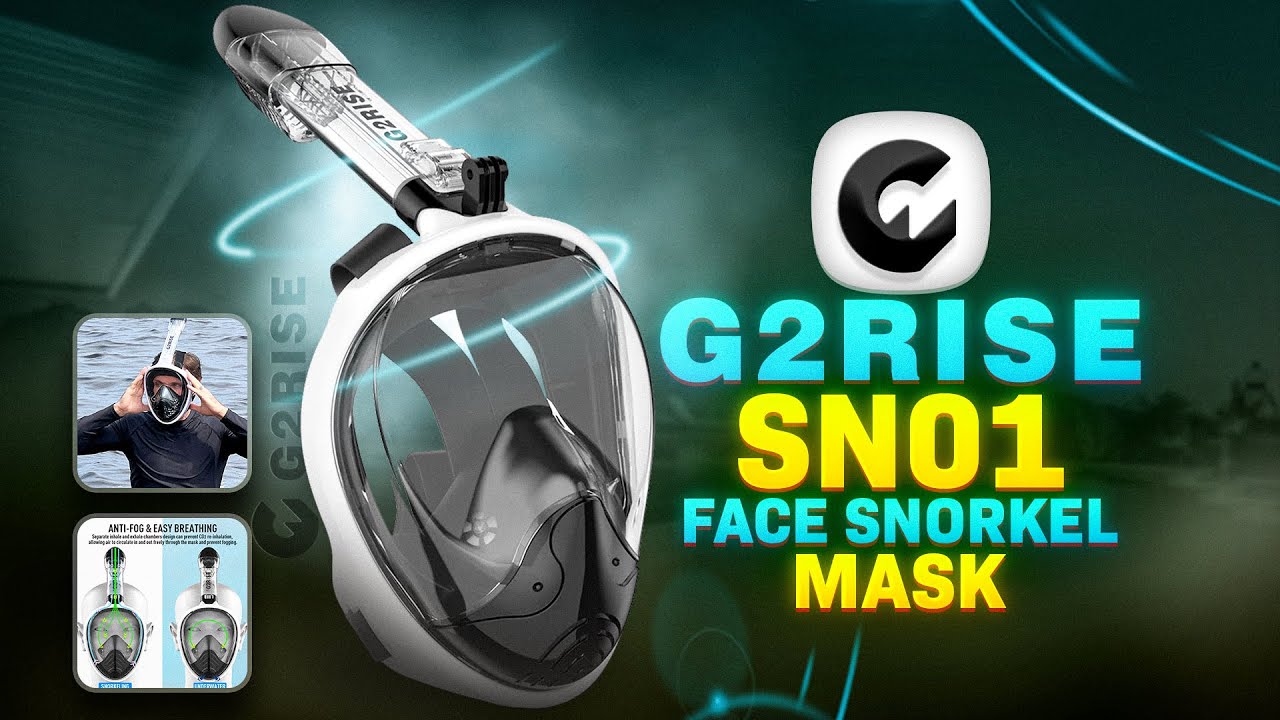 G2RISE SN01 Full Face Snorkel Mask Review | Worth It for Beginners?