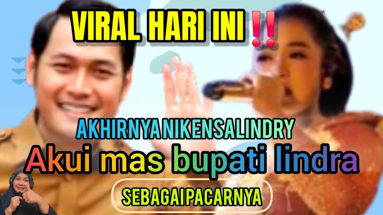 Viral‼️Akhirnya niken akui mas bupati lindra sebagai pacarnya