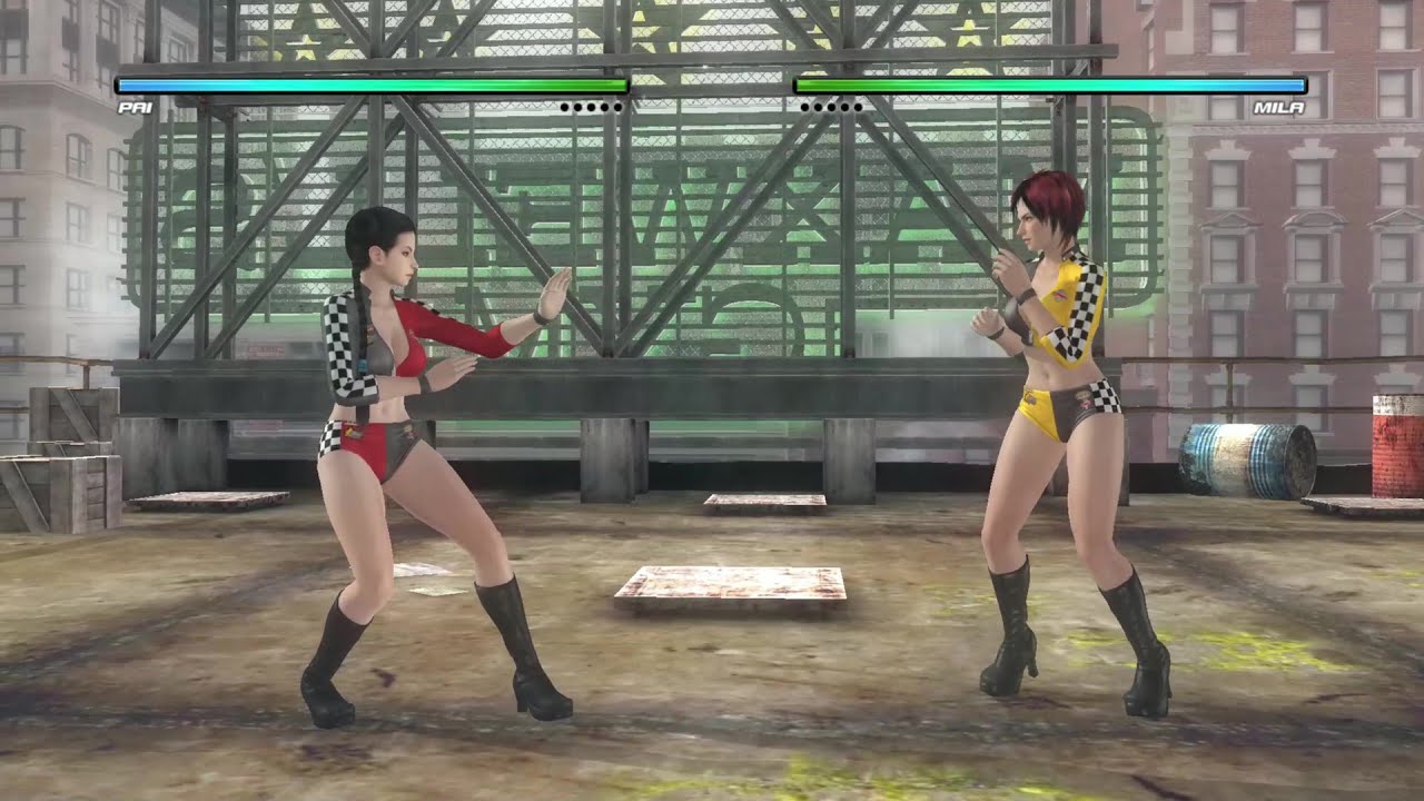 DEAD OR ALIVE 5 - Pai VS Mila