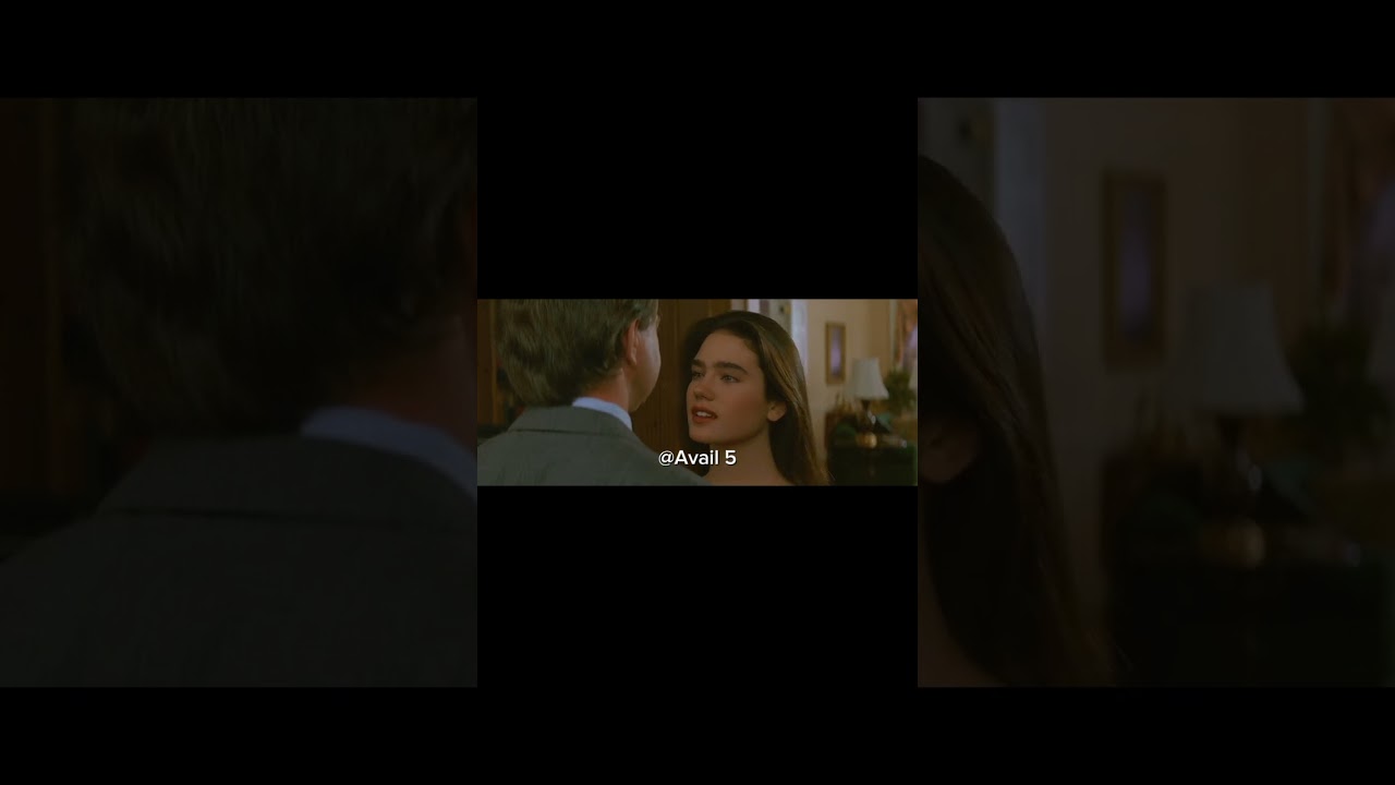 One of the best scenes of #carrieropportunity movie (1991) kissing scene #jenniferconnelly