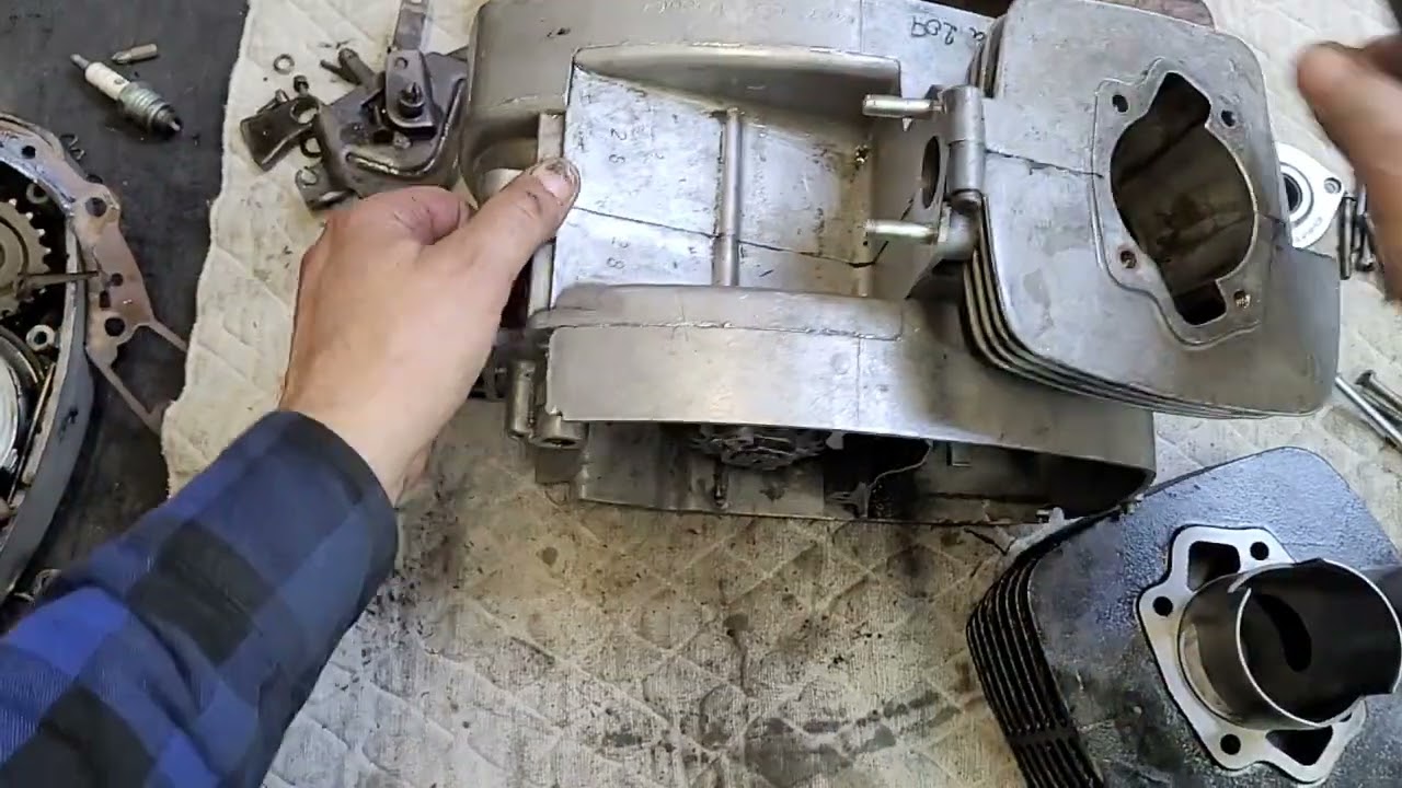 Úprava motora CZ175 na 209ccm seriál diel 6