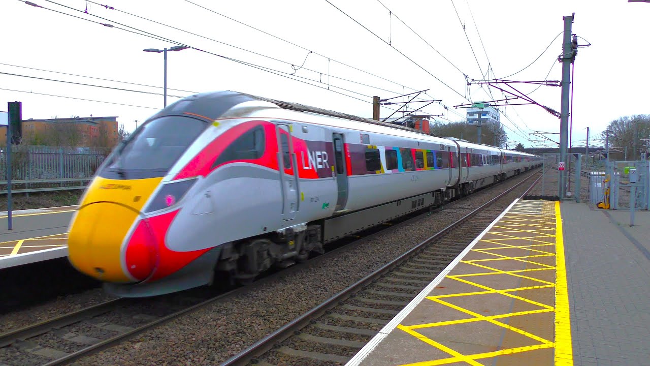 Trains at Stevenage, ECML | 01/01/24