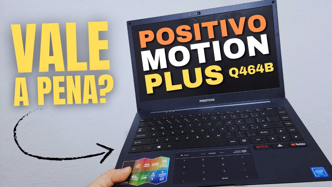 Notebook POSITIVO Motion PLUS Q464B Vale a Pena?