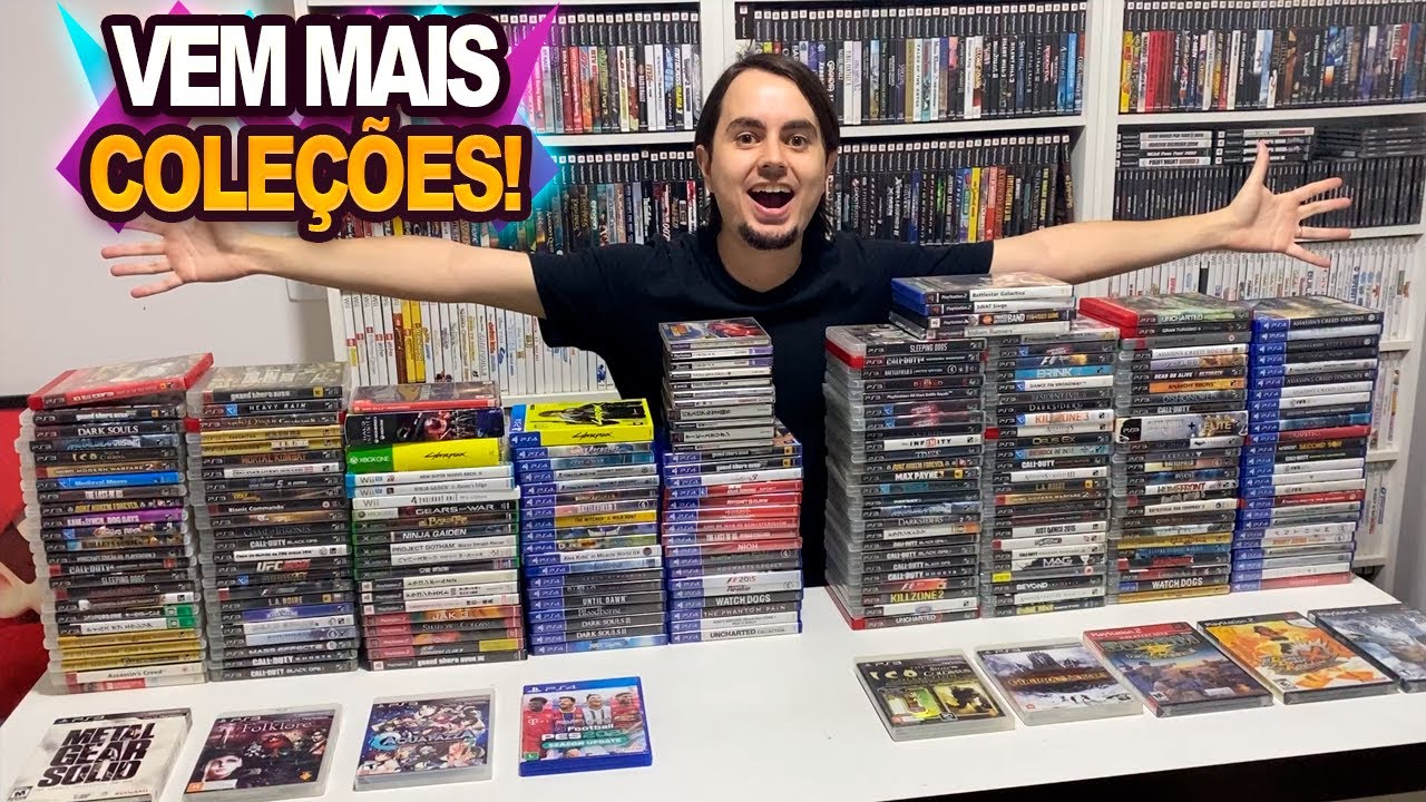 NÃO CANSAMOS DE COMPRAR COLEÇÕES!