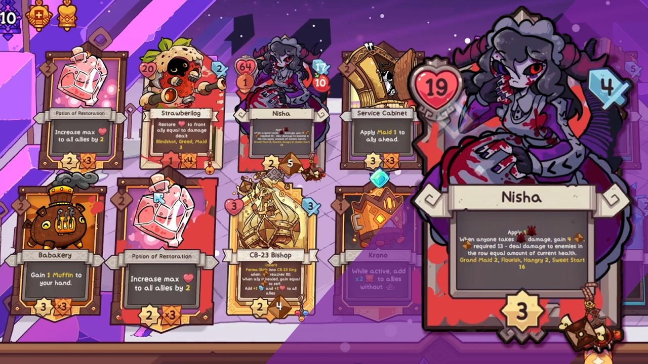 Wildfrost Goobers Mod: Nisha is Flourishing