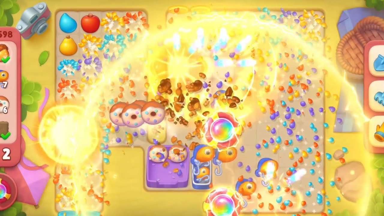 GardenScapes OP! Levels 17586 - 17601. Hints included, No Skipping. Current streak 1143