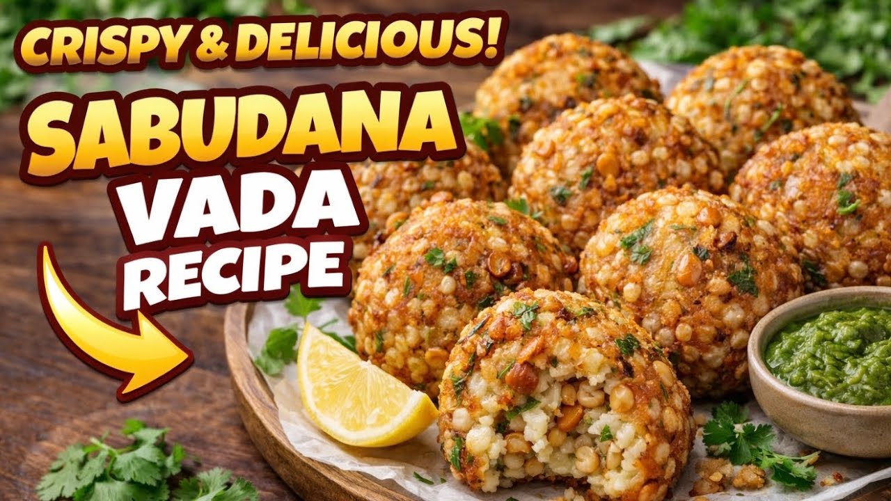 Sabudana Vada Recipe | Tasty Bite | Ramadan special | #food #viral #recipe #cooking #sabudana 