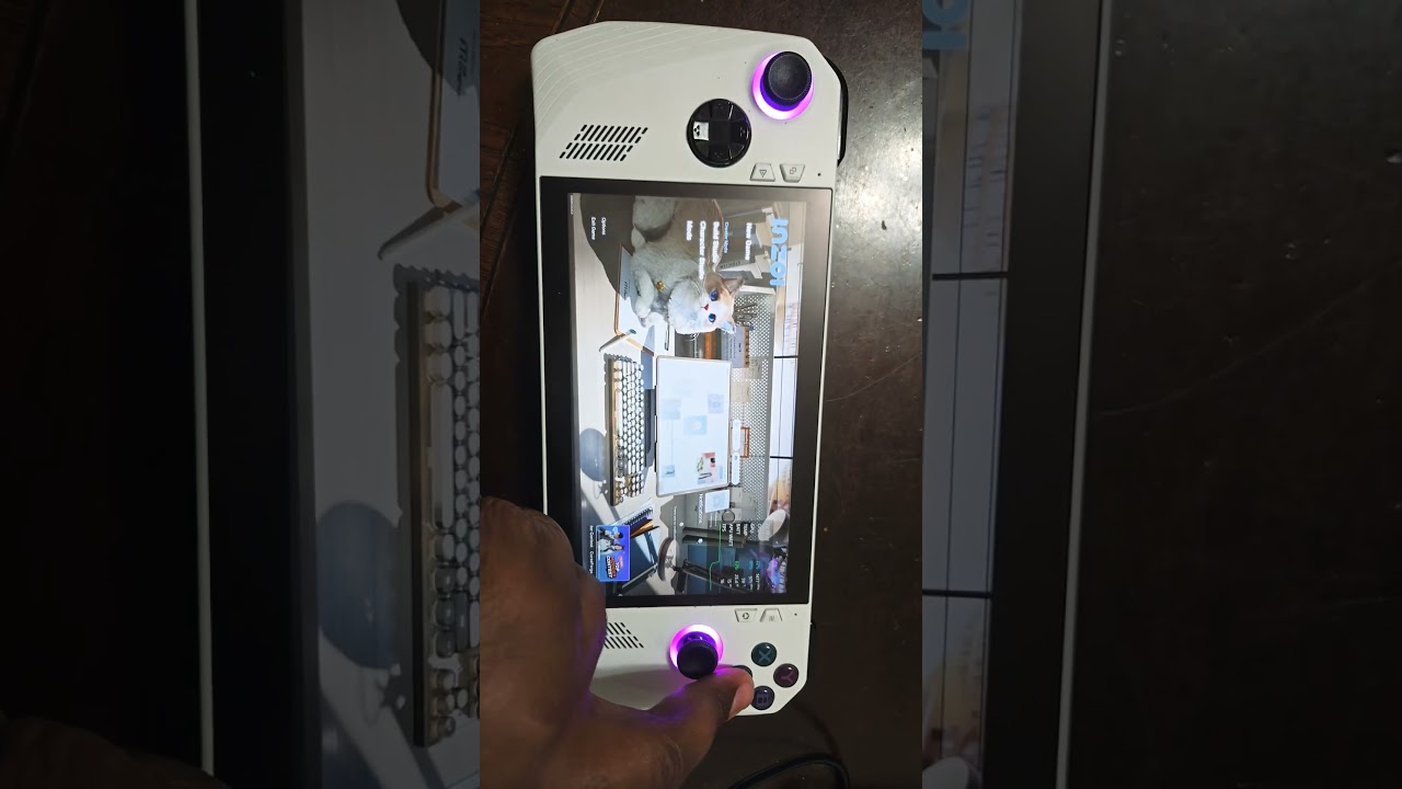 inzoi on rog ally #rog #ally #asus #inzoi #sims #simulator #steam