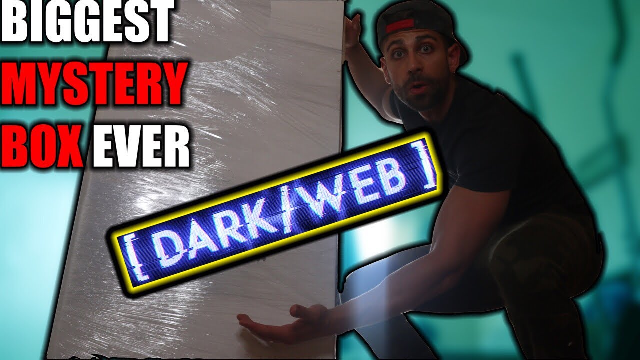 Я купил САМУЮ БОЛЬШУЮ КОРОБКУ С ЗАГАДКАМИ ИЗ DARK WEB | Распаковка коробки с загадками из Dark We...