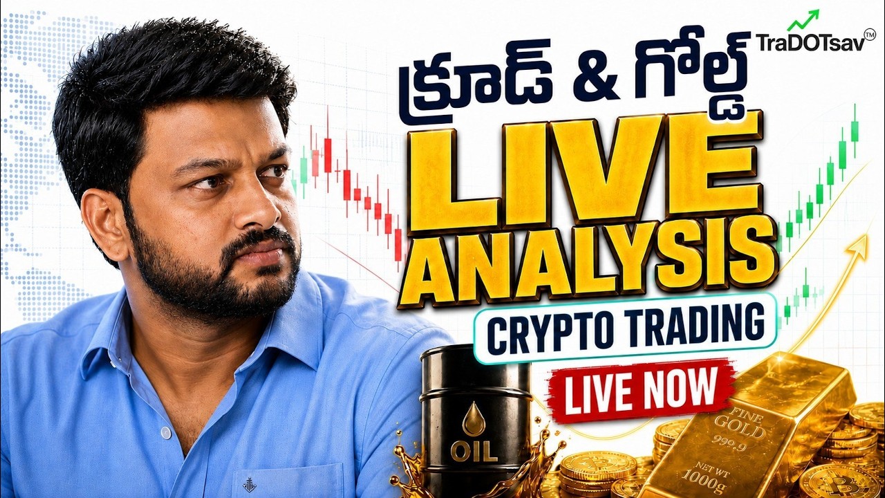 Markets with Shyam (LIVE) | Nifty, Bank Nifty & Crypto | Tradotsav