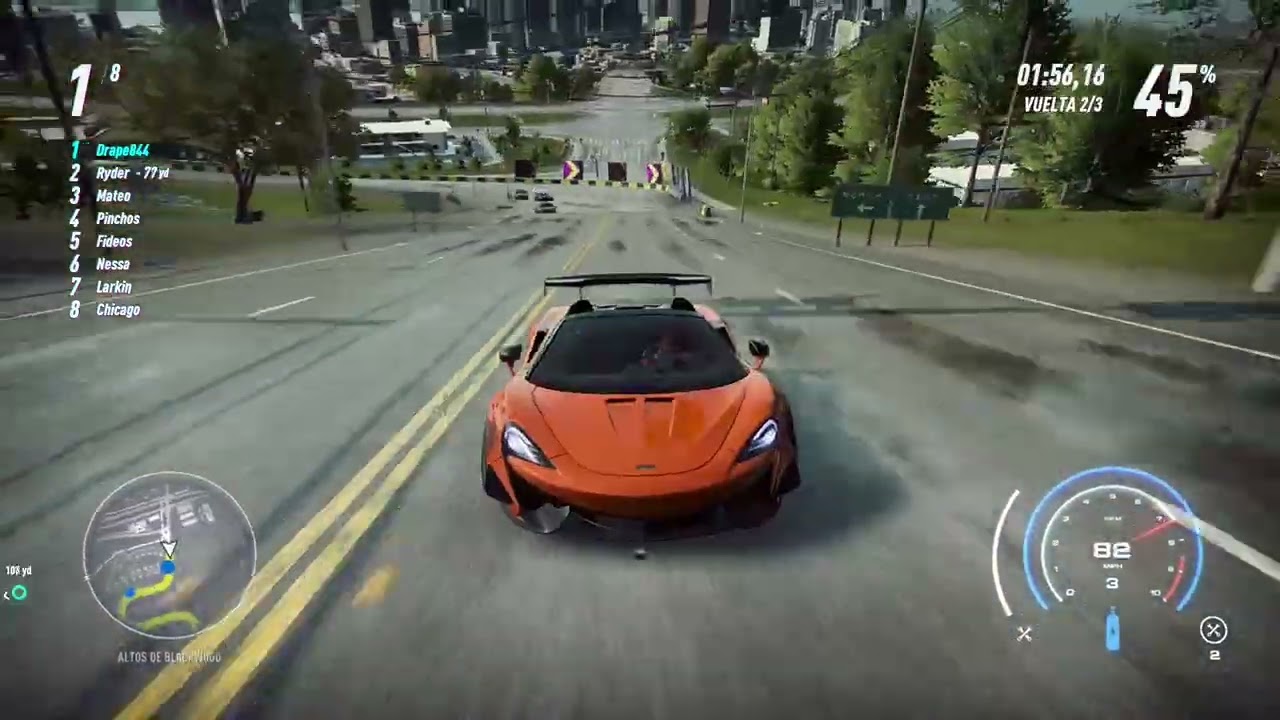 🎮🚘🔥  needforspeed heat 💎 mclaren tuning #naranjosooo  🥵 #tiempodegaming 🎮