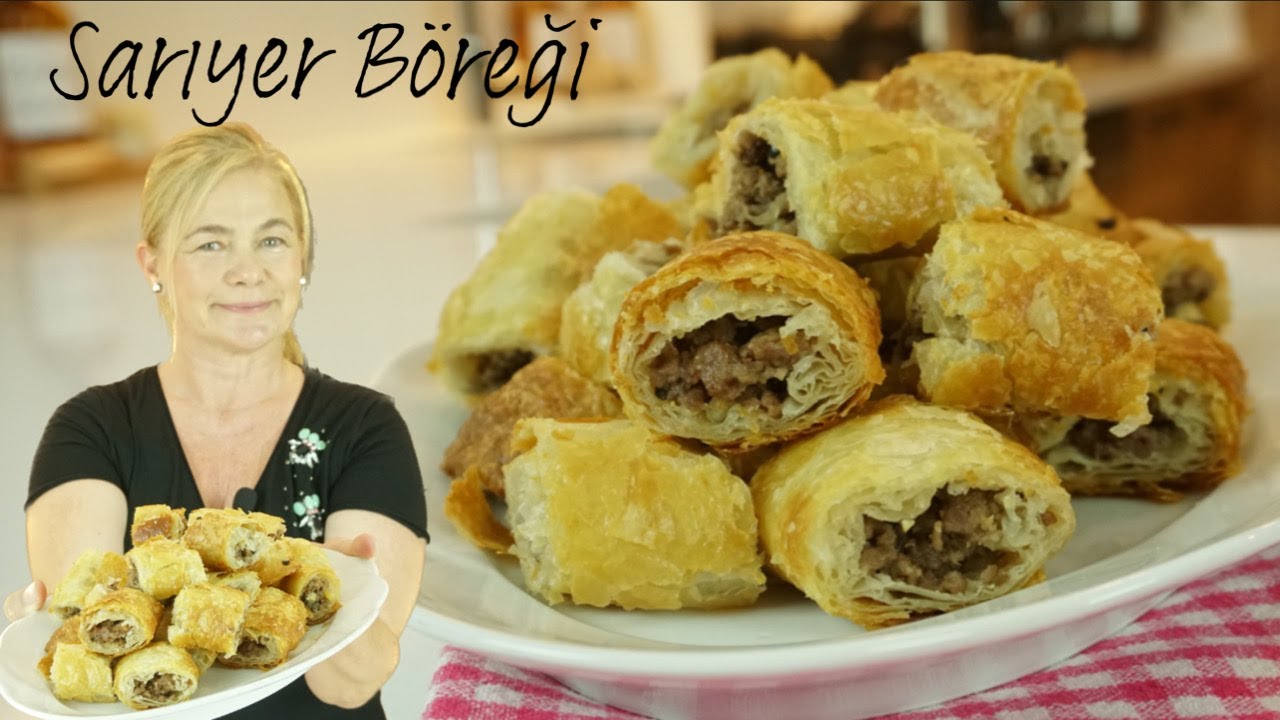 Masaya geldiği gibi bitti! Hazır baklava hamurundan, “Sarıyer böreği”