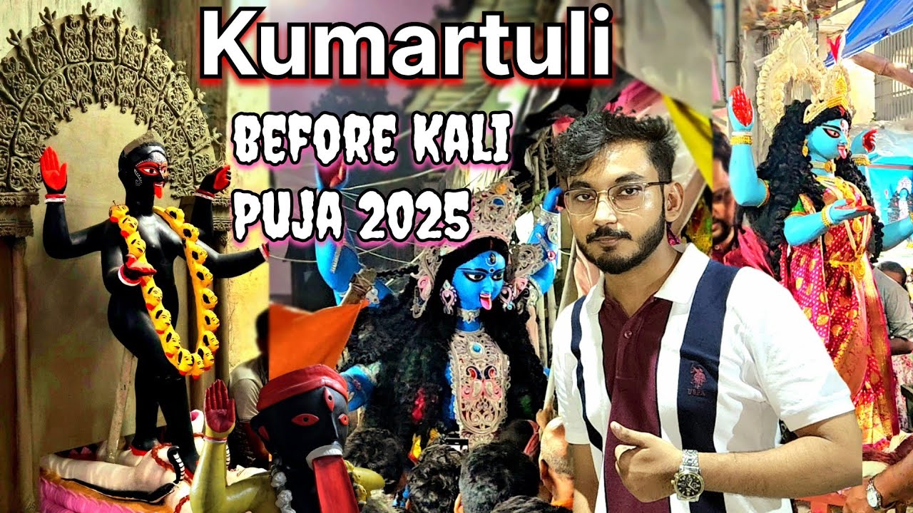 Kumartuli Before Kali Puja 2025 🪔🔥