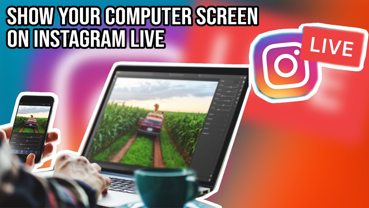 How To Stream Your Monitor To Instagram Live