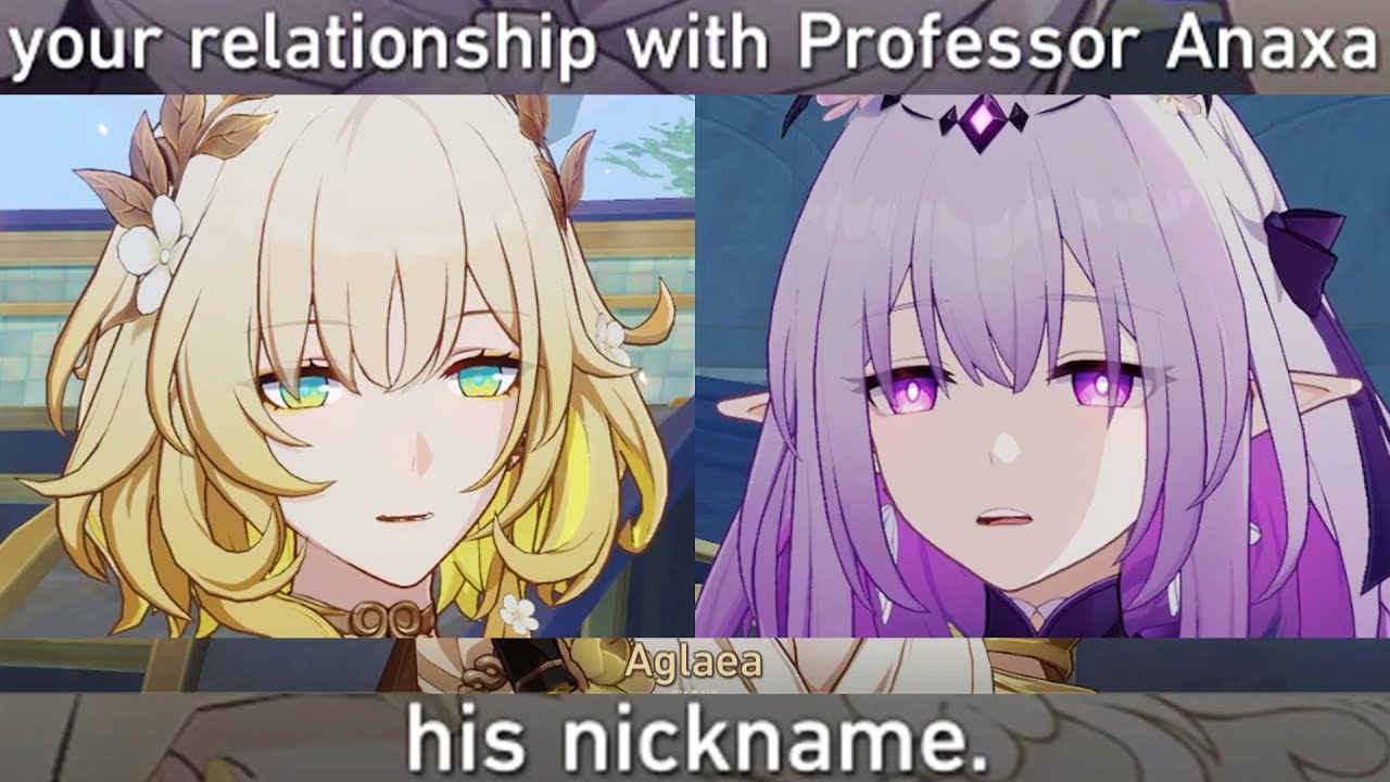 CASTORICE Asked AGLAEA About Her Relationship With ANAXA Cutscene Honkai Star Rail 3.2 HSR Amphoreus