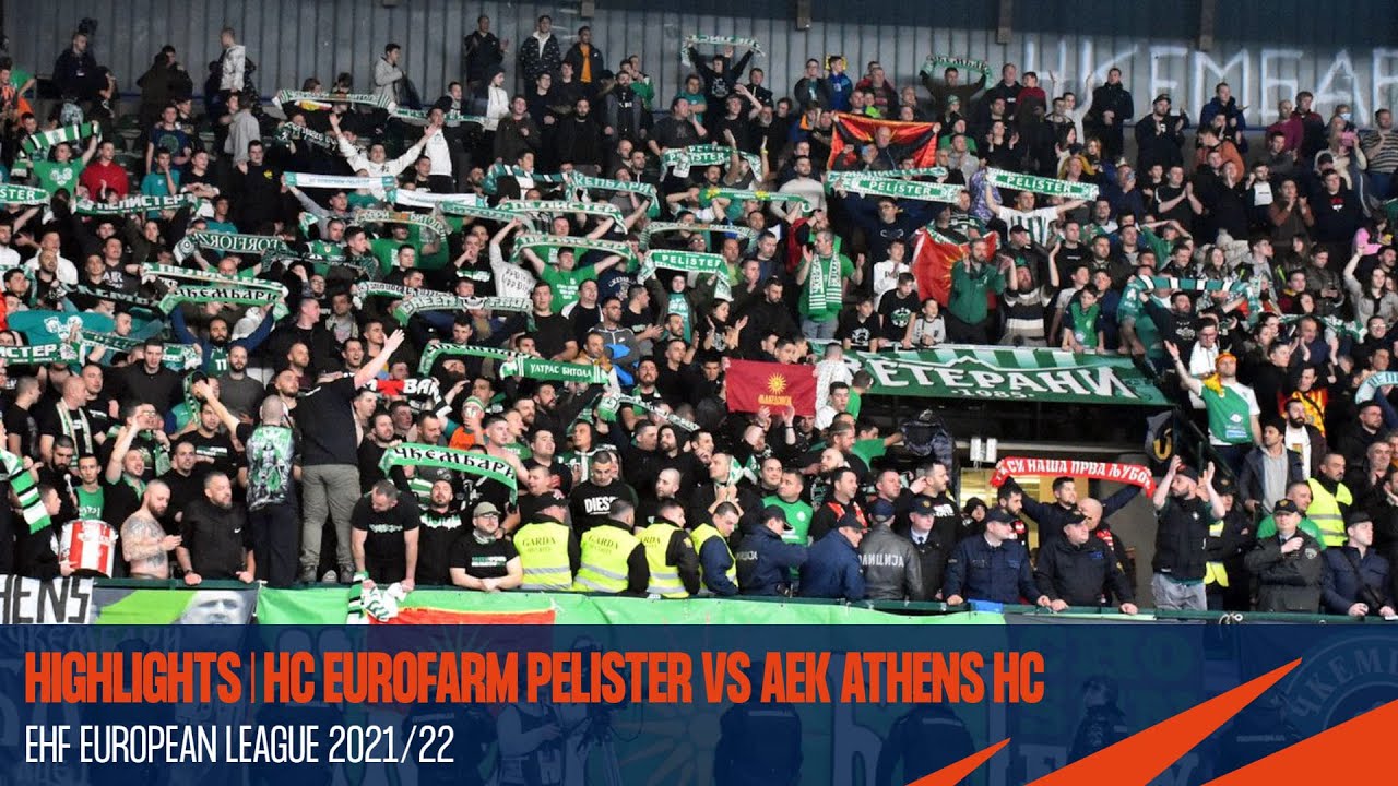 HIGHLIGHTS | HC Eurofarm Pelister vs AEK Athens HC | Round 10 | EHF European League 2021/22