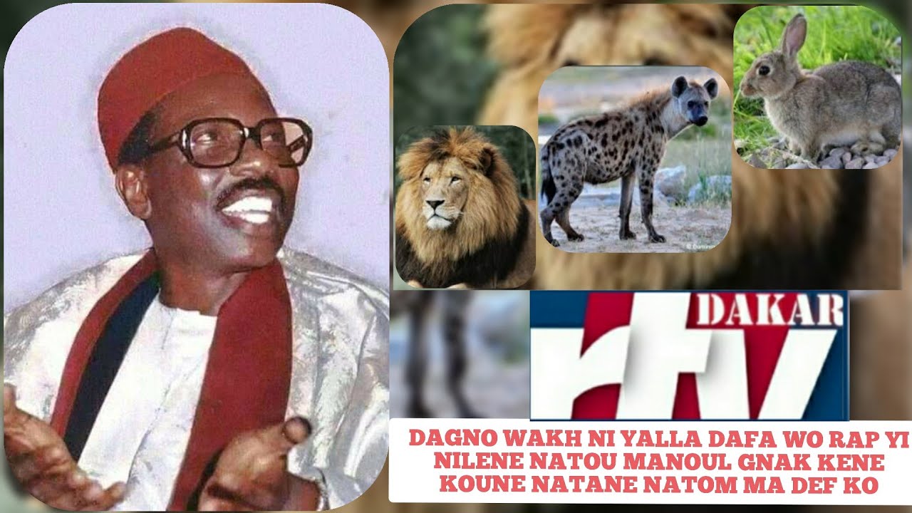 Yalla dafa wo Rap yi Nilene Natou manoul gnak Ken koune na tane natom ma def pr S Chiekh tidiane Sy