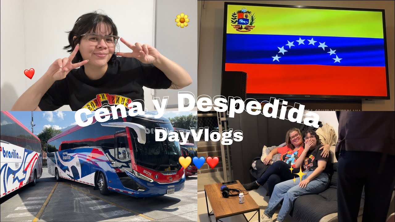 Cena y despedida💗 | VLOG | DayVlogs 🌼