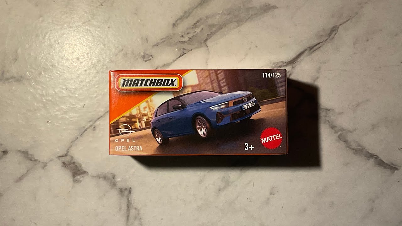 Matchbox Opel Astra Unboxing