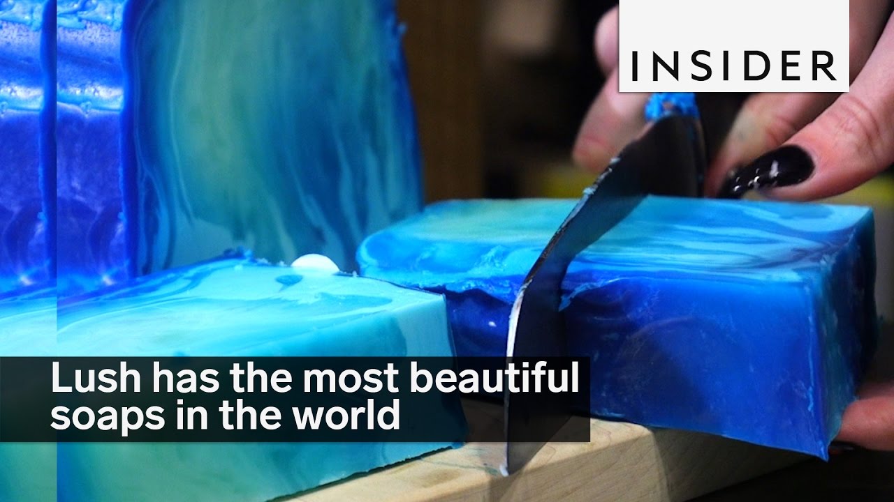 Lush has the most beautiful soaps in the world