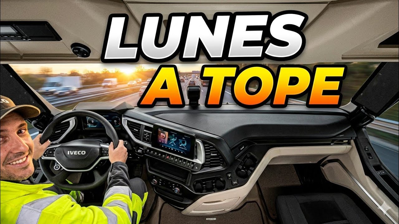  Empiezas la semana conmigo subiendo al camión 🚛 POV