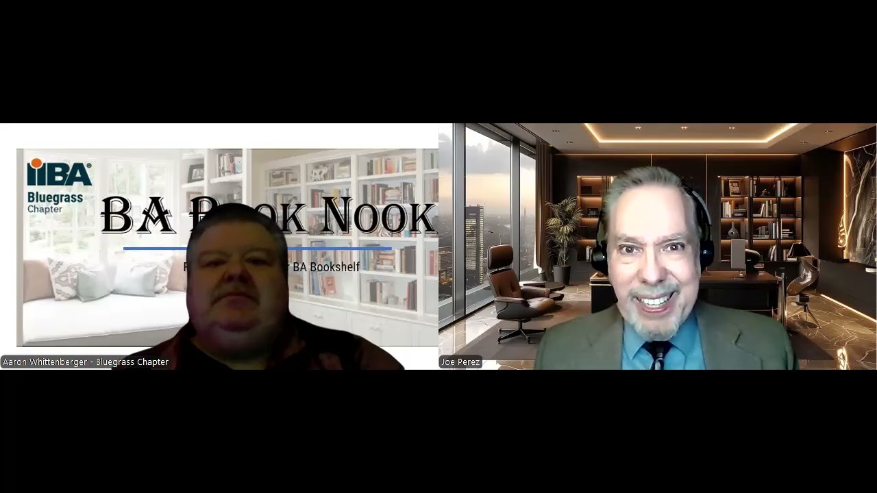 BA Book Nook | Dr. Joe Perez | IIBA Bluegrass