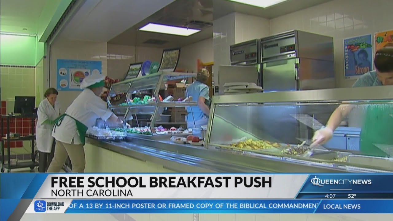 Push continues for free school breakfast in North Carolina