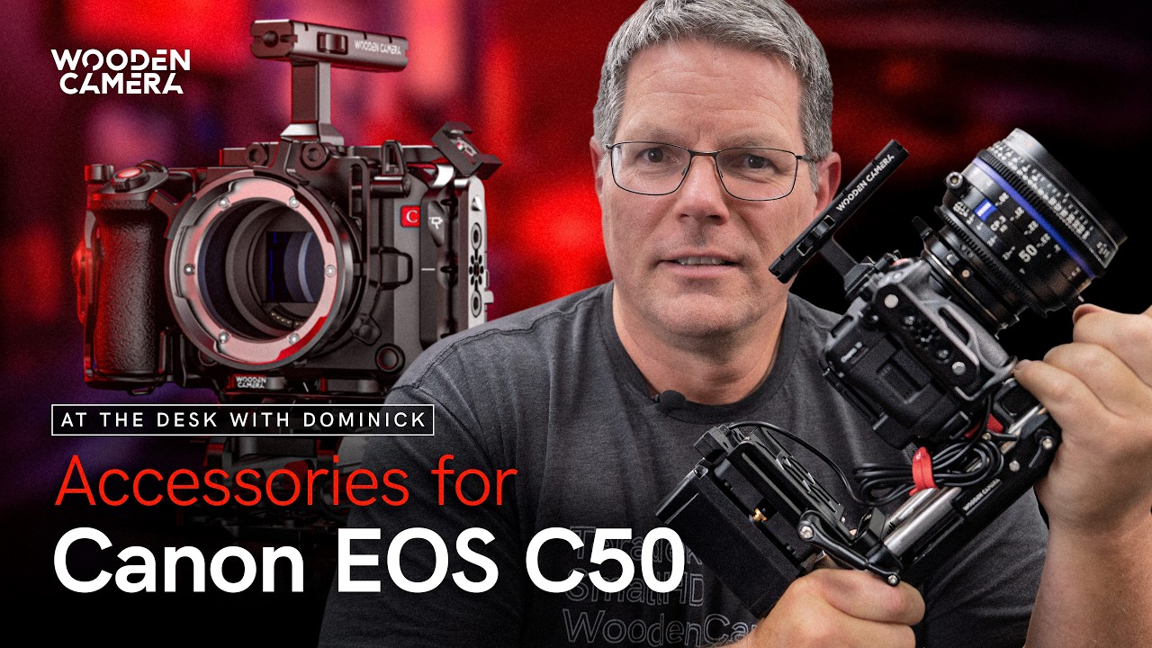 Cage and Accessories for Canon EOS C50: At the Desk with Dominick