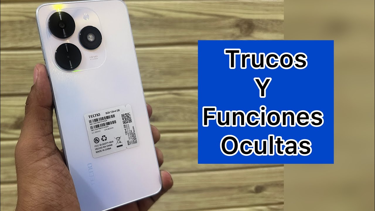 TRUCOS Y FUNCIONES OCULTAS Tecno spark go 2024