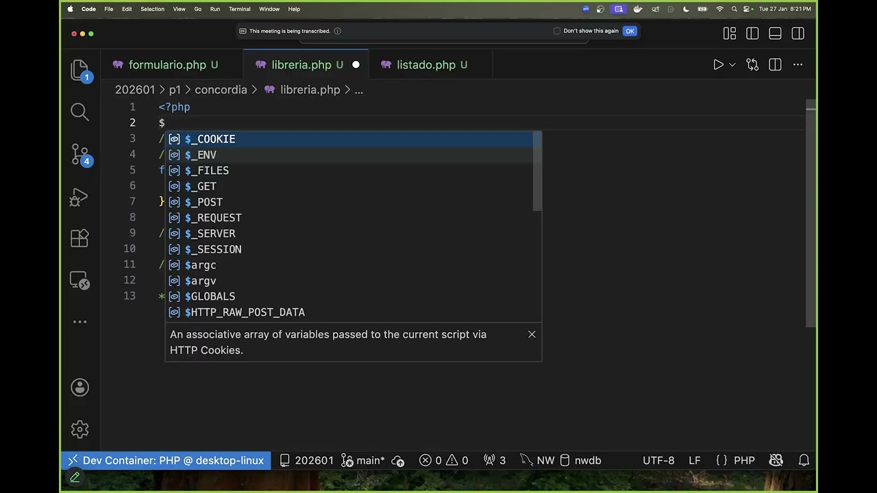 Php explicación arreglos