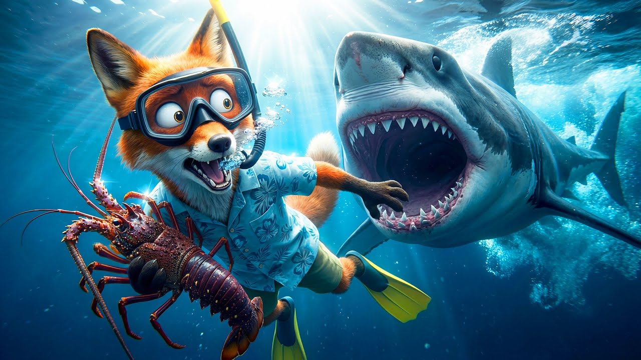 Nick Got Attacked by a Shark… and Still Didn’t Drop Dinner | Zootopia 2