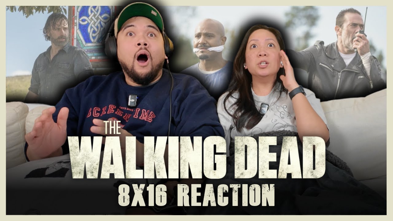 My Wife Watches *WALKING DEAD* for the First Time! | 8x16 | Wrath