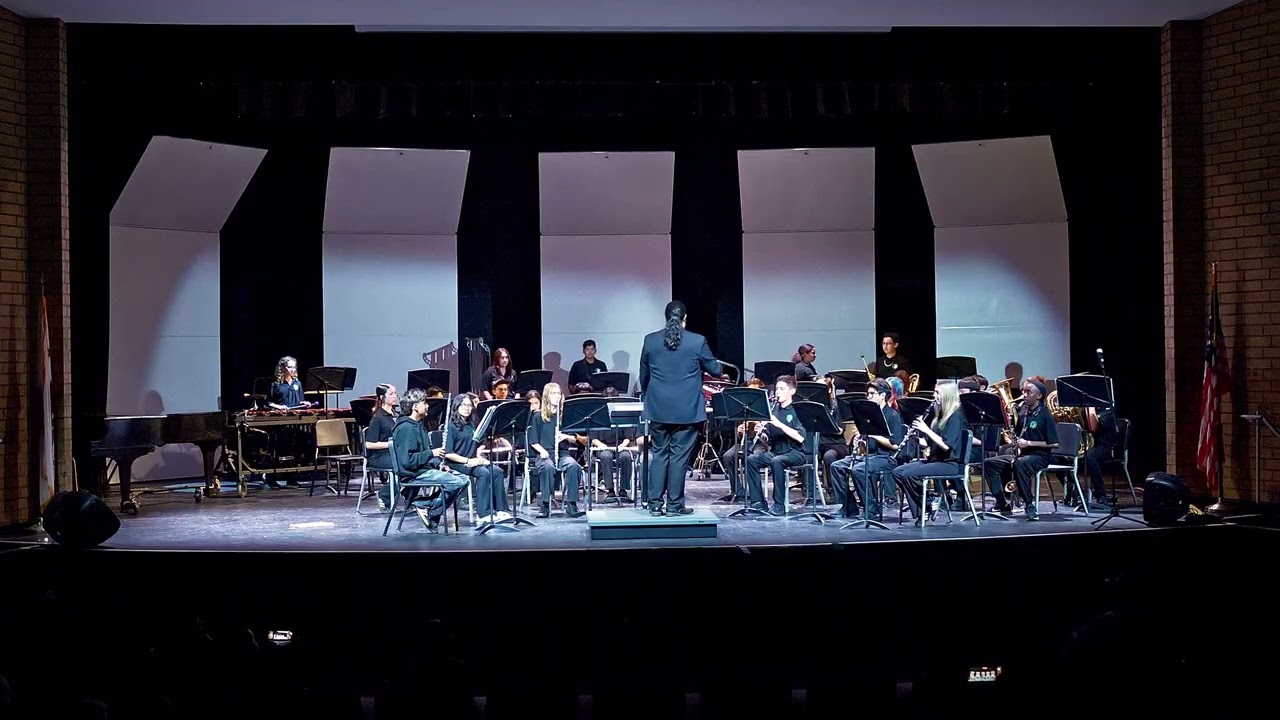 Matthew Gage Middle School. 8th Grade Advanced Band Pre-Festival Concert. 3/10/2026