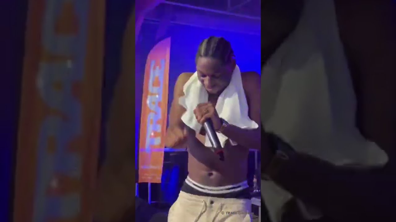 Tiakola en concert à Martinique c’était le feu 🔥 🇲🇶