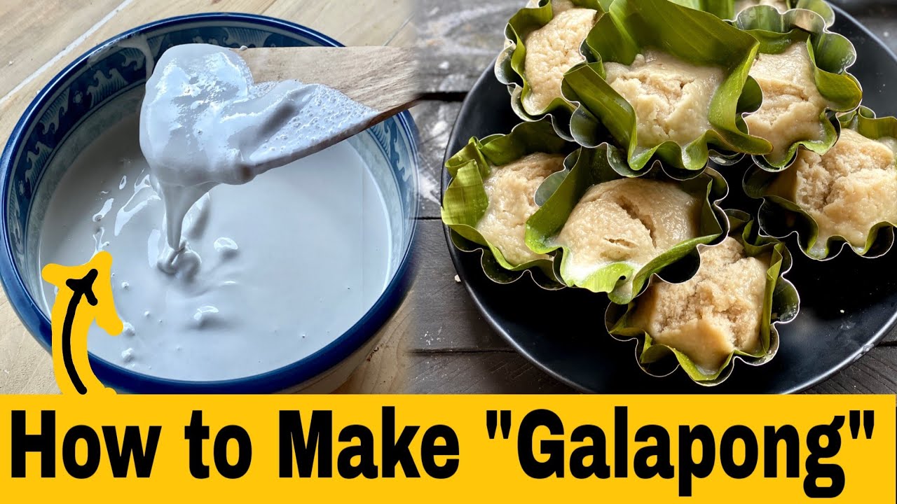 How to Make Galapong ‼️ Paano Gumawa ng Galapong for Maja Blanca, Puto❗❗ by Lola Vlogger Aling Belen