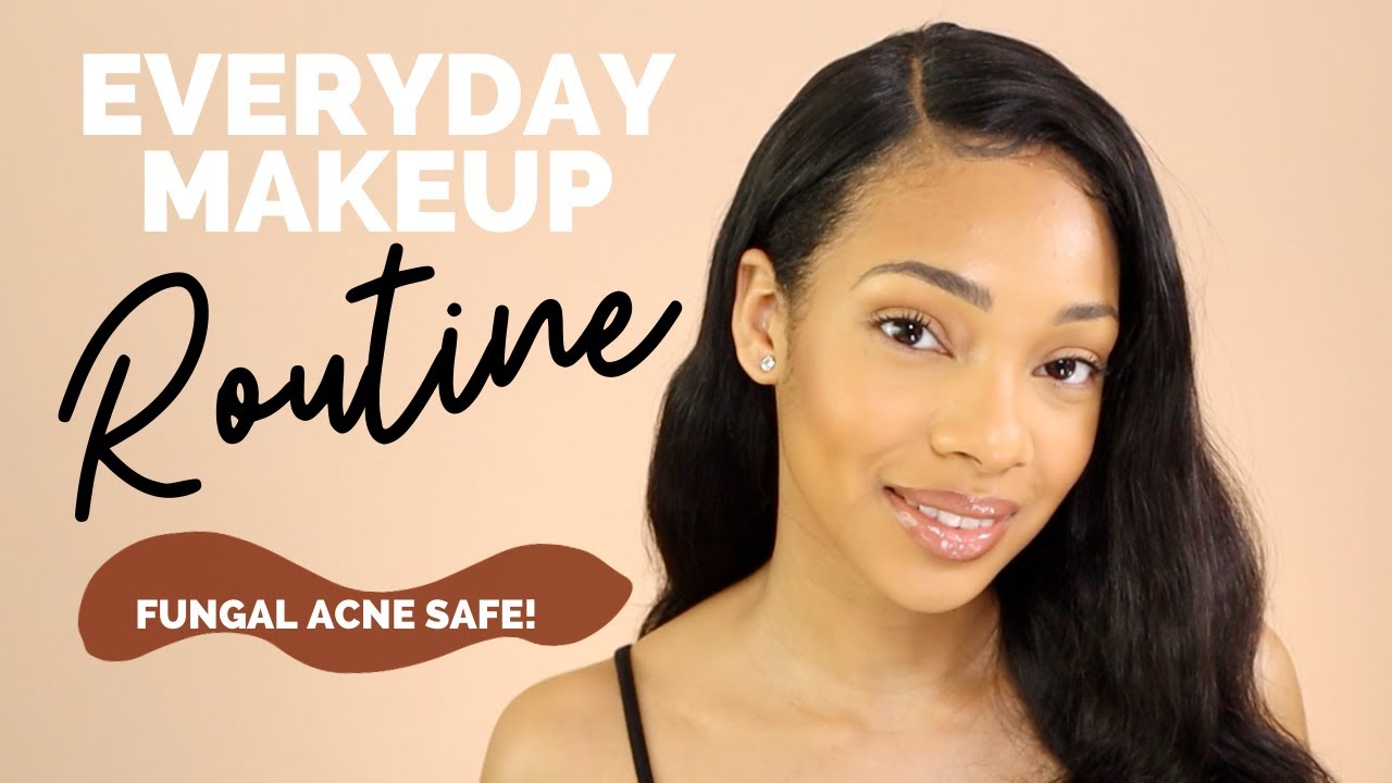 SUMMER MAKEUP ROUTINE | FUNGAL ACNE SAFE Mostly Drugstore Makeup!