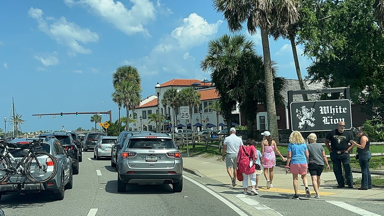 Driving Around St Augustine, Florida 2024