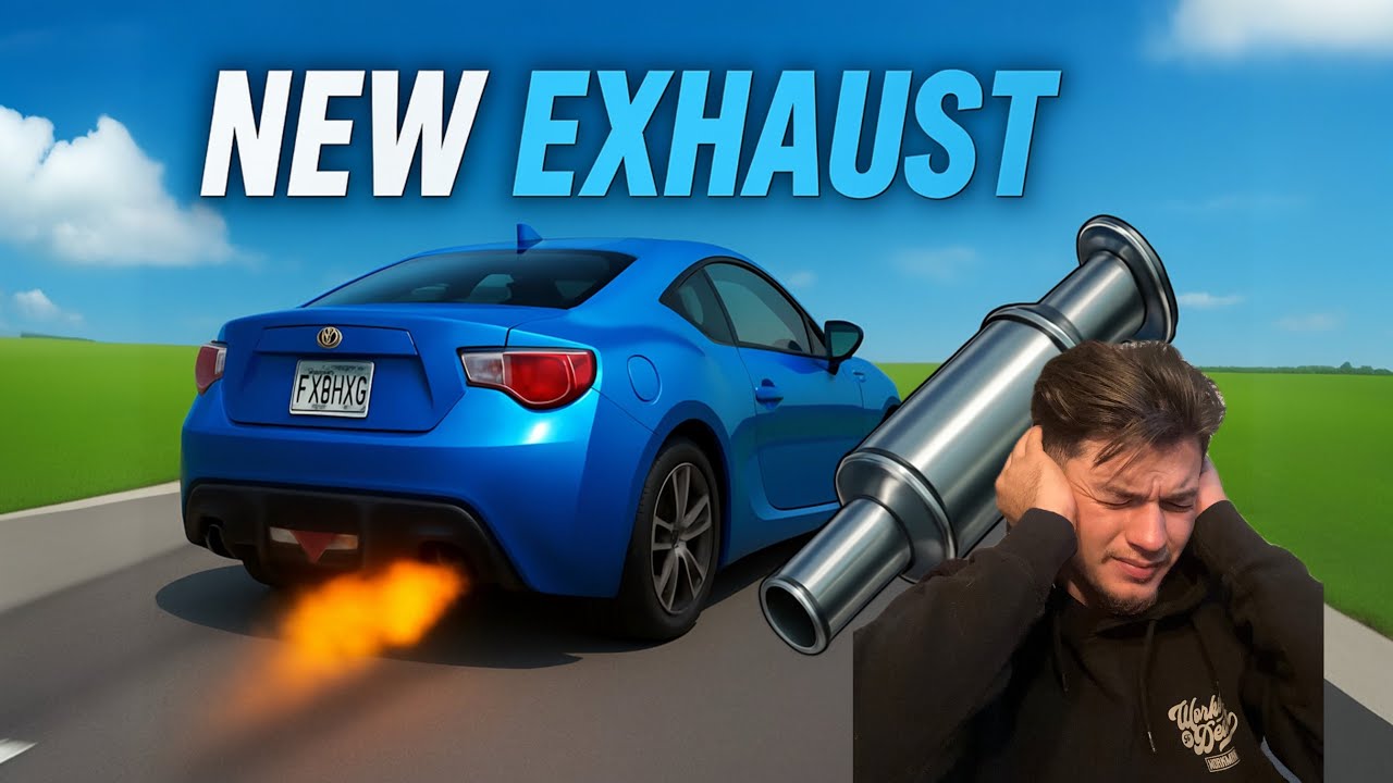 FRS EXHAUST! *SO LOUD*
