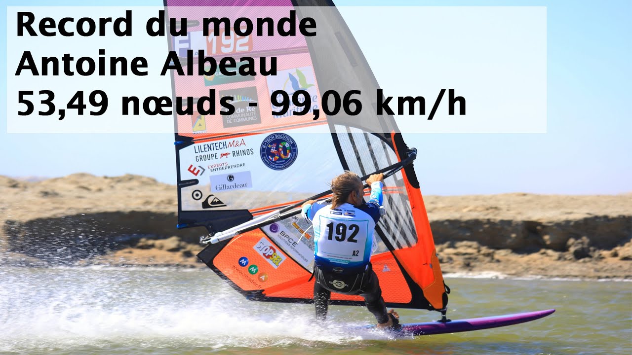 Lüderitz Speed Challenge 2024, Antoine Albeau pulvérise le record de vitesse en planche à voile !