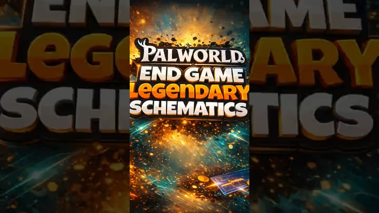 PALWORLD ВСЕ ЛЕГЕНДАРНЫЕ СХЕМЫ ДЛЯ END GAME