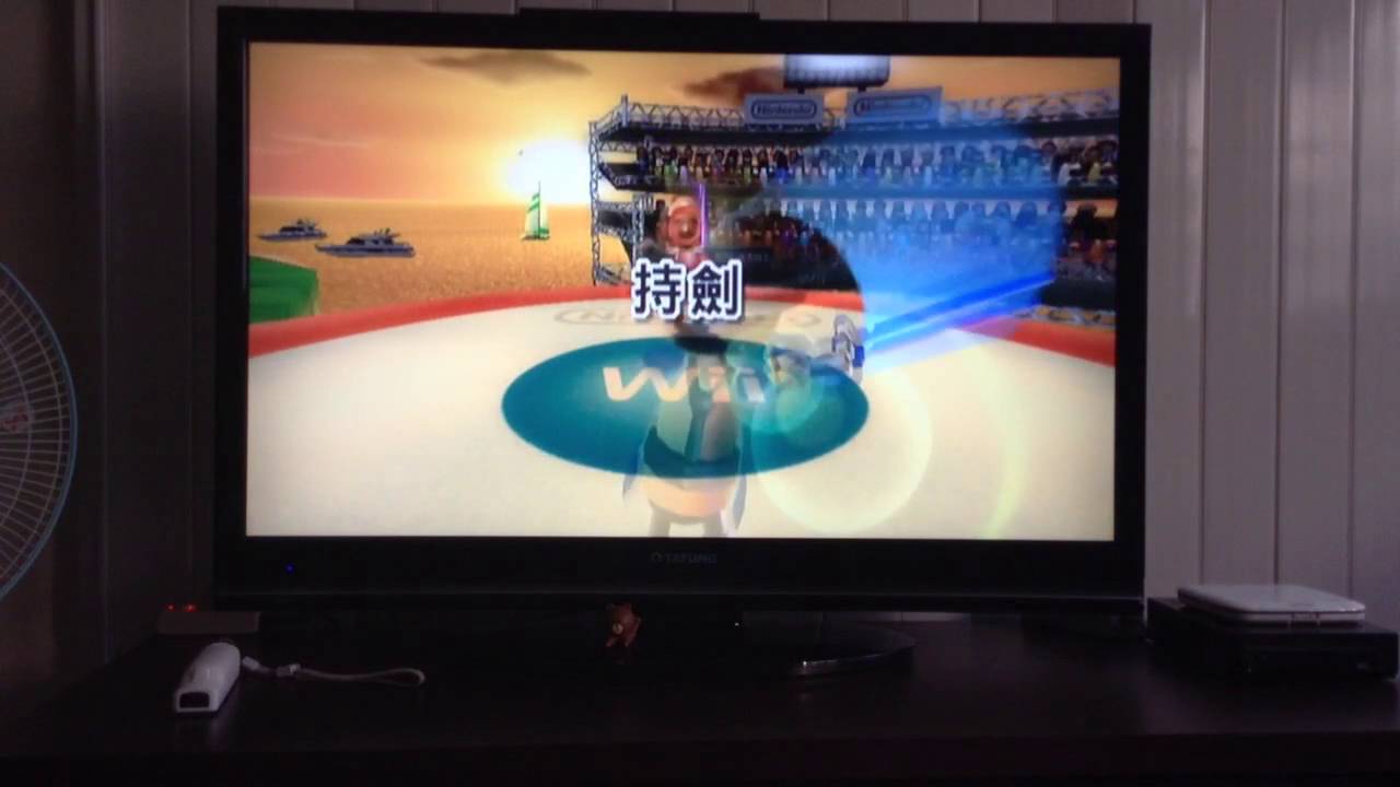 Wii sports resort Swordplay Duel: vs Champion Matt