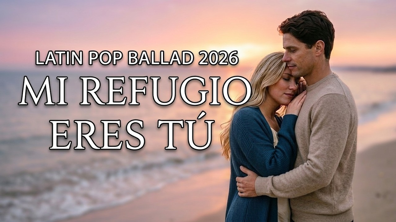 Mi Refugio Eres Tú | Canción Romántica Española 2026 | Pop Latino Balada Emocional