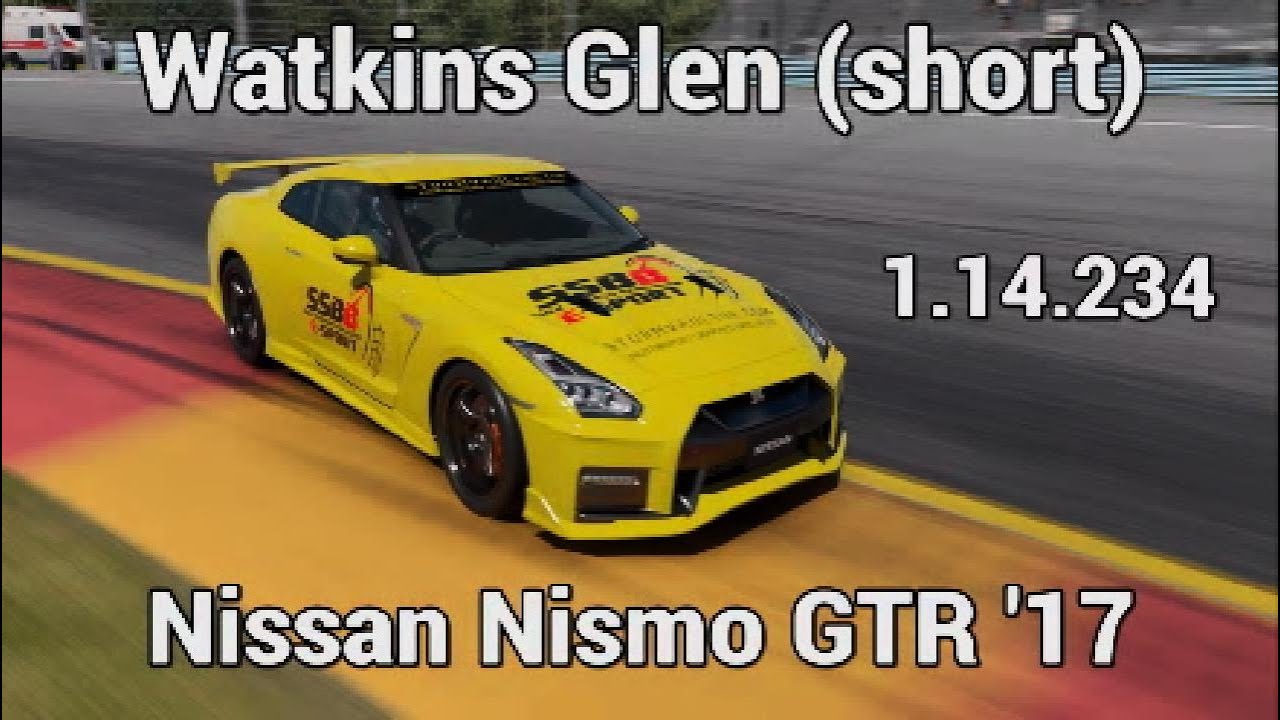 GT7 -Watkins Glen (short) - Daily Race A - Lap Guide - Nissan GTR Nismo 17