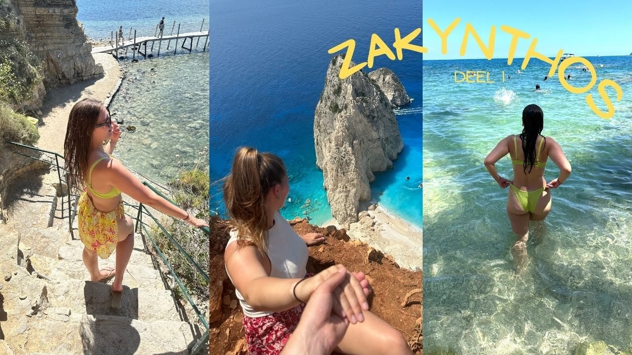 ZAKYNTHOS Deel 1 ☀️ ~ De mooiste plekken van het eiland 🏝️ Griekse avond 🇬🇷 The Little Farm 🐐