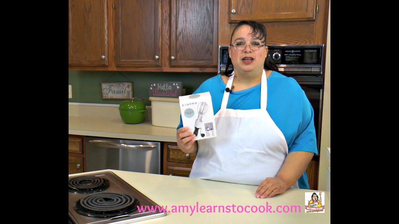 ZenPro Egg Beater Product Test & Review - Amy Learns to Cook