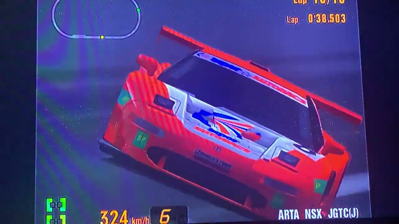Gran Turismo 3 A-Spec PAL Version, Test Course, Japan GT Car, Ultimate GT-500 Racing’s 🏁 3/3