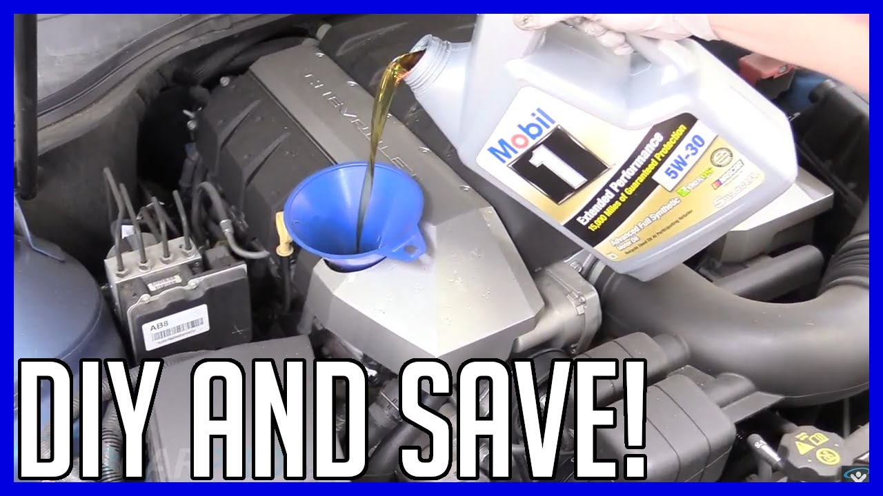 How to Change the Oil and Filter Chevrolet Camaro 6.2L V8 2010-2015 - Link to Filter!