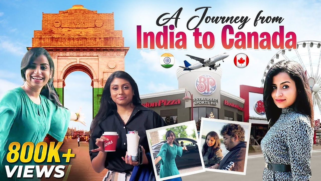 A Journey from India to Canada | Sivaangi Krishnakumar | Canada Tamil Vlogs