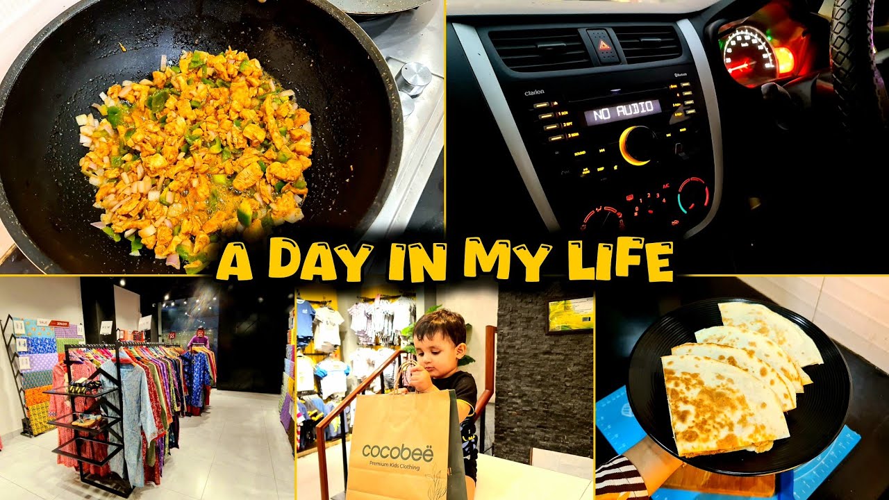My First Vlog | Summer Shopping & Chicken Wraps for Dinner